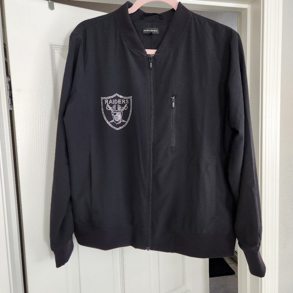 Women's Raiders Bomber Jacket - Size L